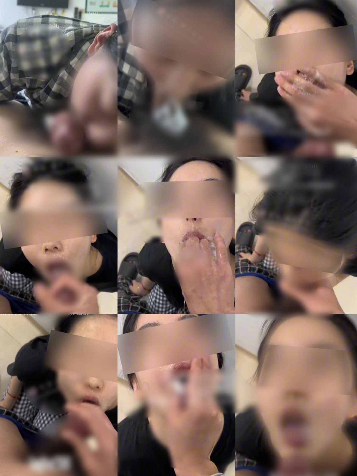 【重磅】小杏仁最新定制 口水拉丝 口交完的口水抹脸上