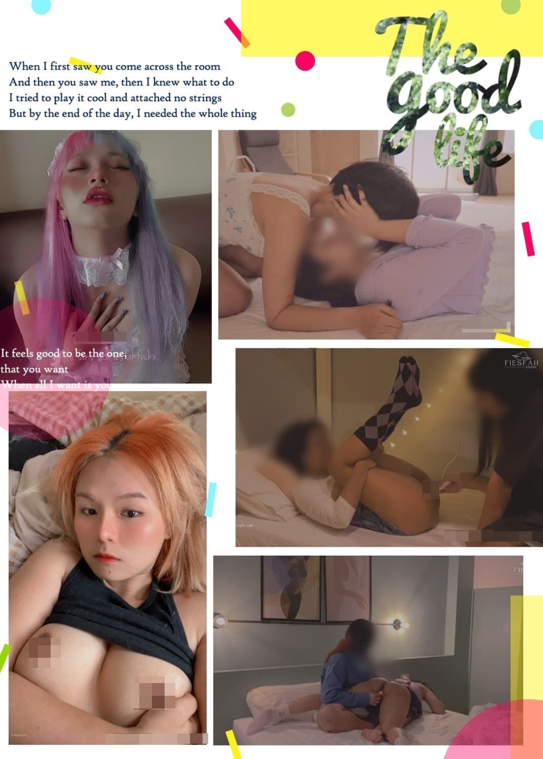 泰国女同博主【fiesfahfvckx】付费订阅视频