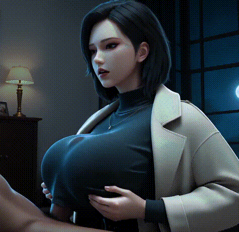 ❤️【AI推演动画】巨乳法医学妹