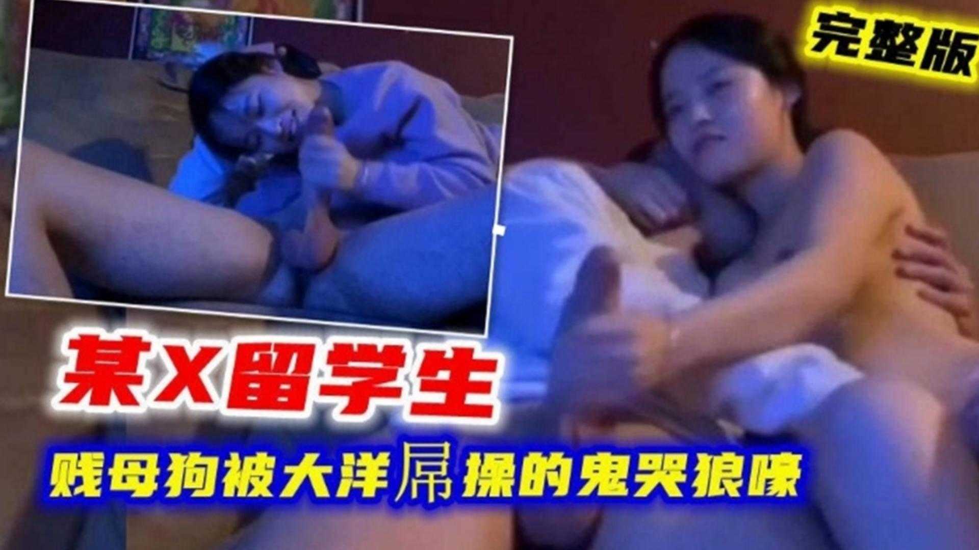 某X留学生贱母狗被大洋屌操的鬼哭狼嚎完整版