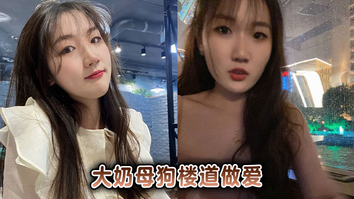 大奶母狗楼道做爱