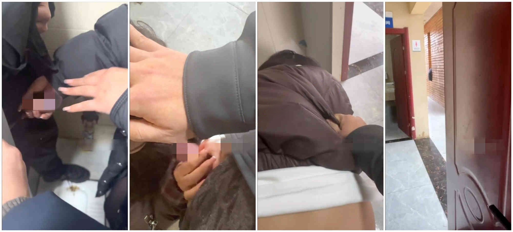 ♈江西淫妻真实勾引野战博主（一骑绝尘）厕所啪啪、喝尿