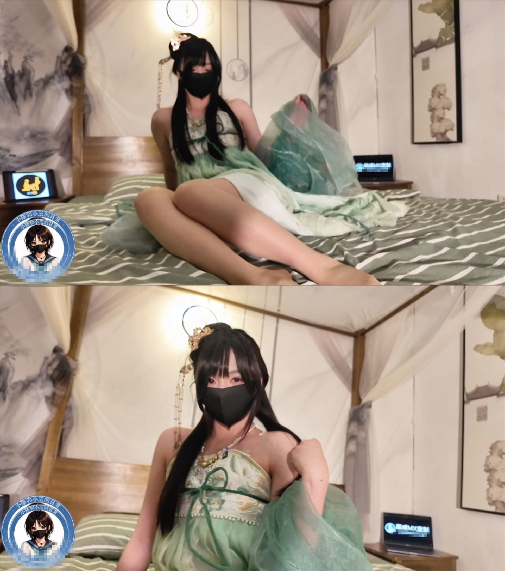绿帽夫妻【小陈和小王的日常】小陈cos初体验-林翩翩正片