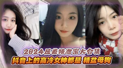 2024年反差婊泄密大合集  抖音上的高冷女神都是精盆母狗