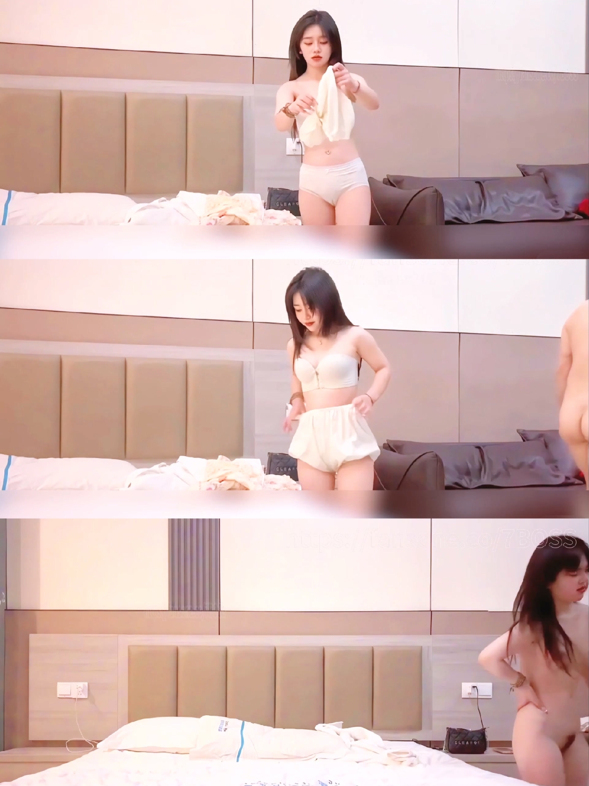 【7BOSS约啪】约小巧甜美越南小妹；捅的妹子一直大叫受不了