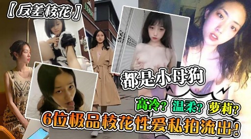 【反差校花】都是小母狗温柔萝莉6位极品枝花性爱私拍流出