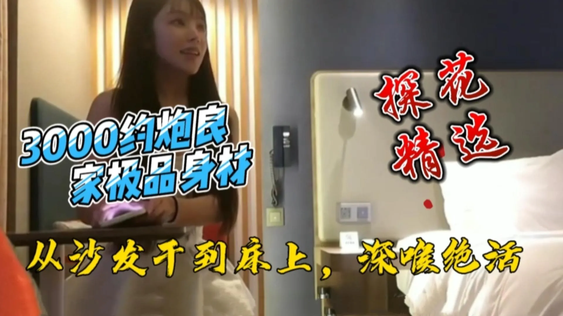 探花3000约炮良家极品身材精选从沙发干到床上,深喉绝活