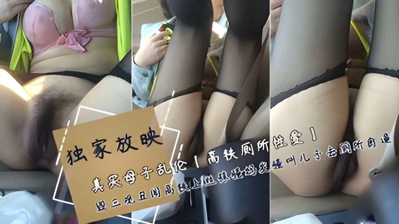【真实东北母子高铁上乱伦】更年期黑丝艳母高铁休息小睡做春梦