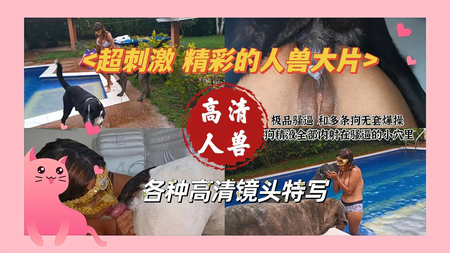 高清人兽大片 骚货和多条狗