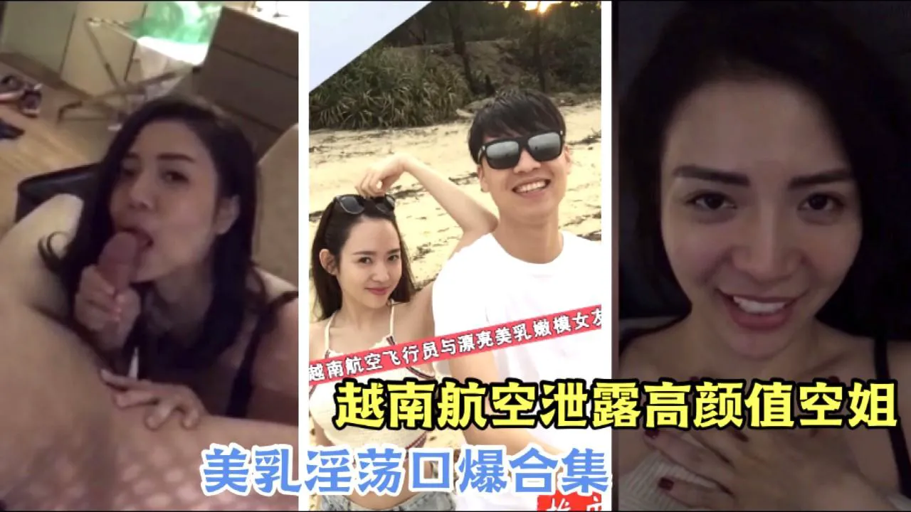 【越南航空泄露】高颜值极品空姐美乳淫荡口爆合集